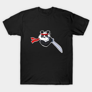 Ninja Panda T-Shirt Martial Arts for Warrior Ninjas T-Shirt